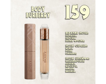 Parfum de Nathalie, Numéro 159.  (Body / Burberry) Parfum de Nathalie, Numéro 159.  (Body / Burberry)