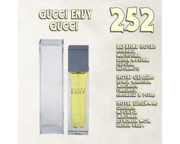 Parfum de Nathalie, Numéro 252.  (Gucci Envy / Gucci)