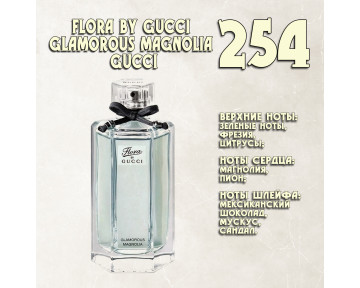 Parfum de Nathalie, Numéro 254.  (Flora by Gucci Glamorous Magnolia / Gucci)