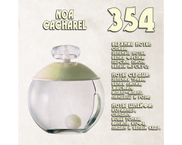 Parfum de Nathalie, Numéro 354.  (Noa / Cacharel)