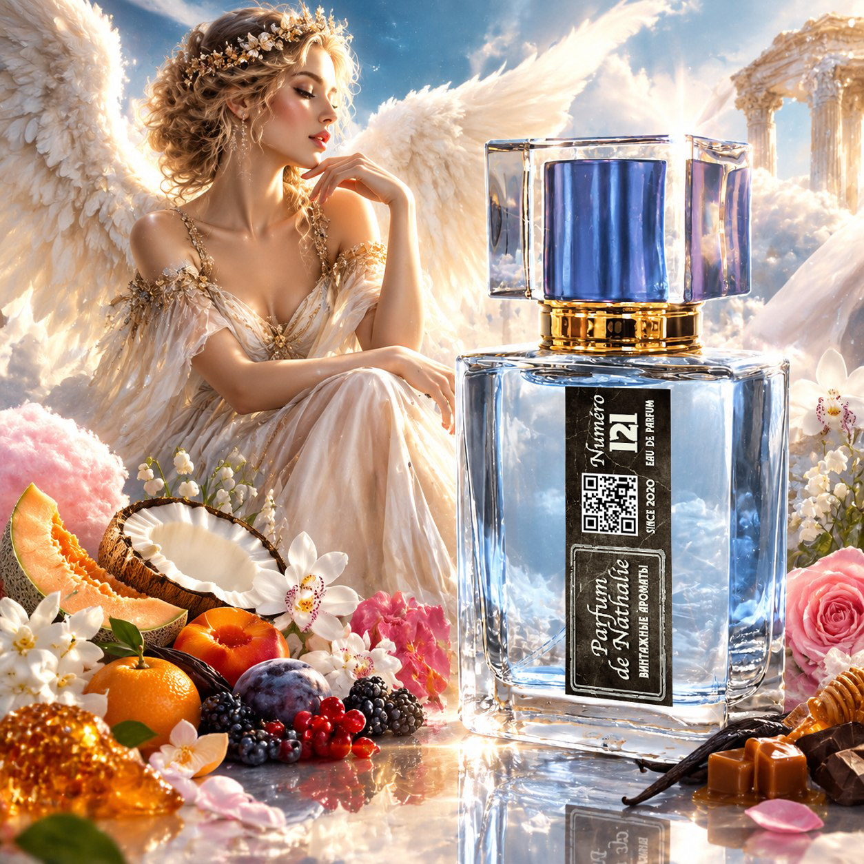 Parfum de Nathalie, Numéro 121.  (Angel / Thierry Mugler)
