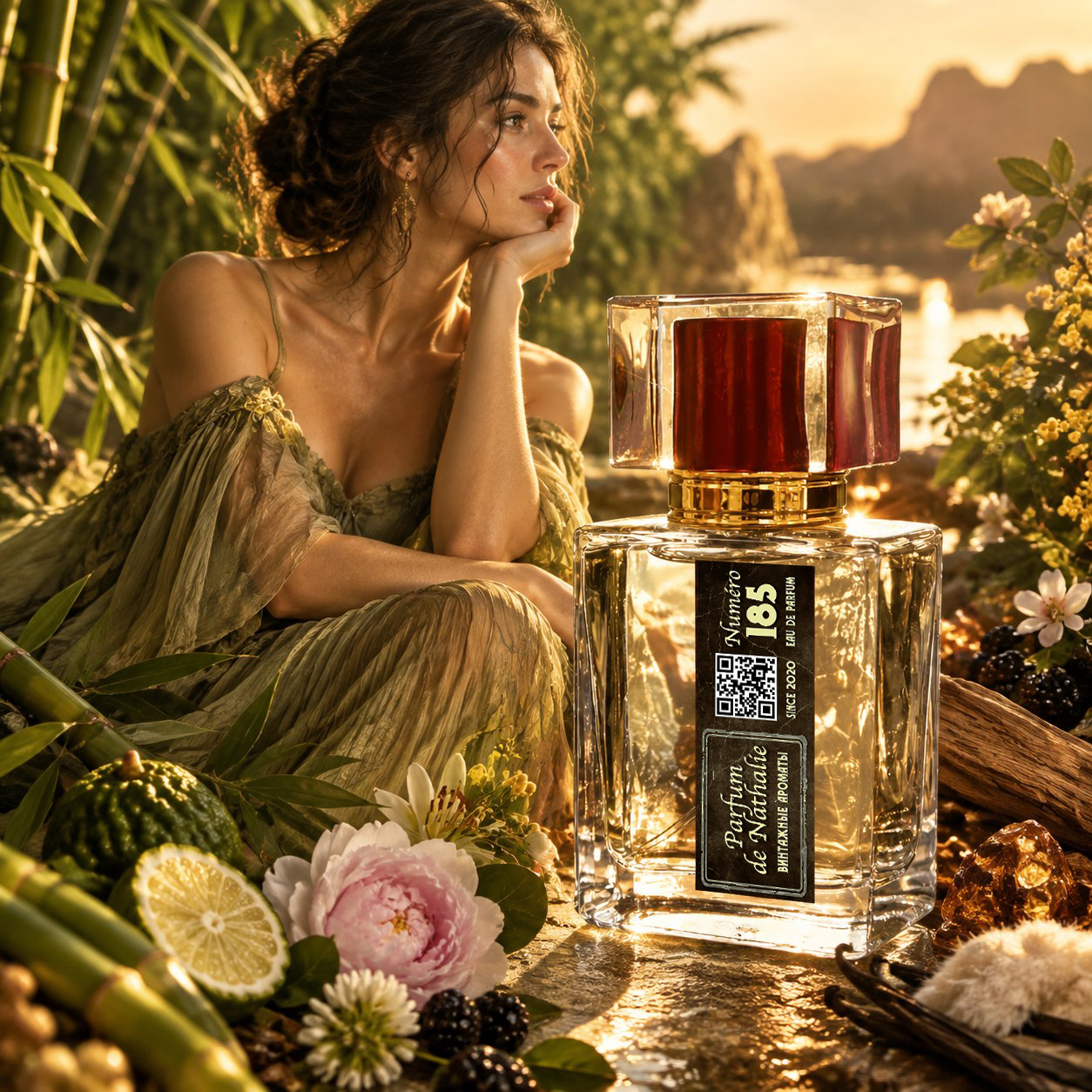 Parfum de Nathalie, Numéro 185.  (Truth / Calvin Klein)