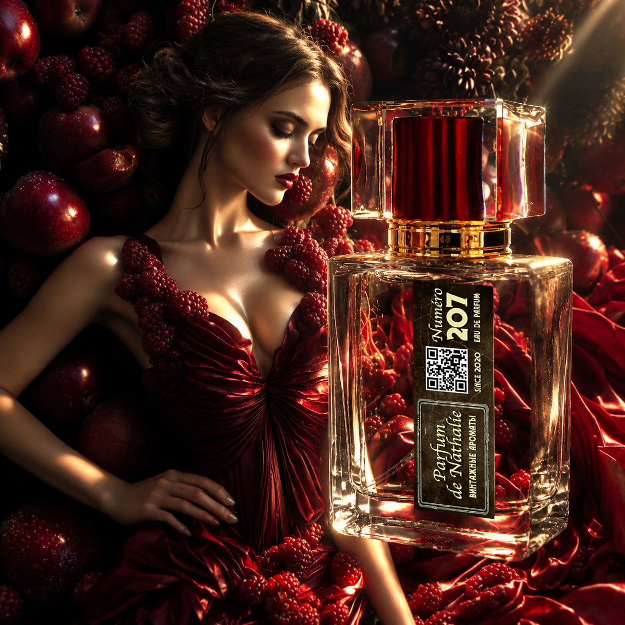 Parfum de Nathalie, Numéro 207.  (DKNY Red Delicious / Donna Karan)
