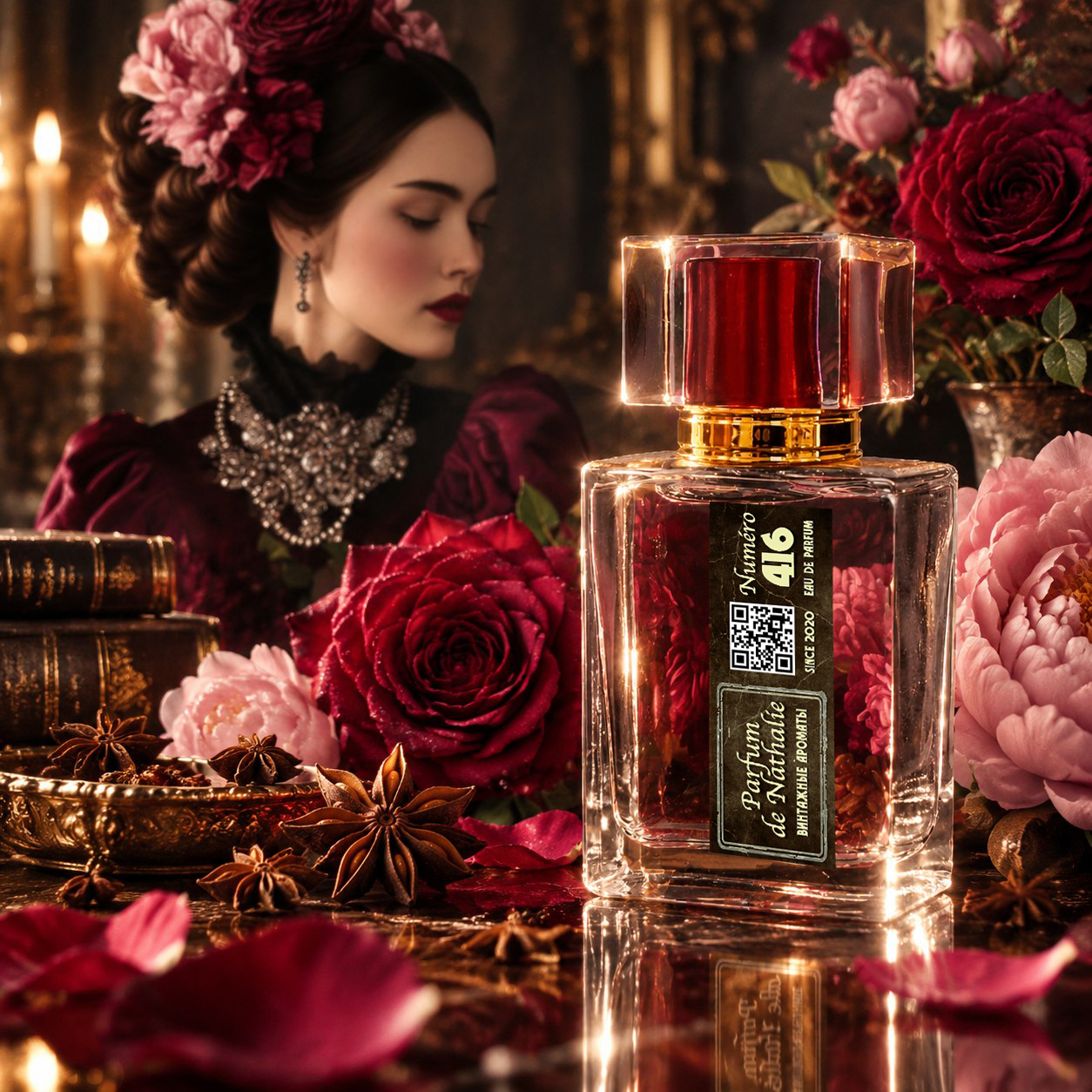 Parfum de Nathalie, Numéro 416.  (Very Irresistible / Givenchy)