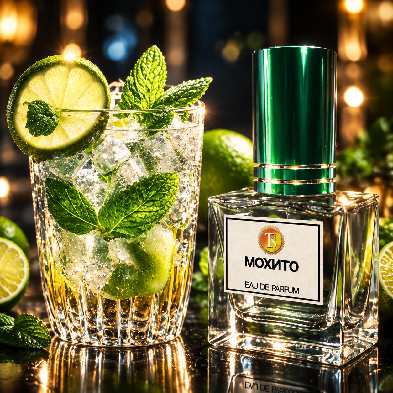 "Мохито" - Зеленый Фужерный Аромат из Летней Коллекции