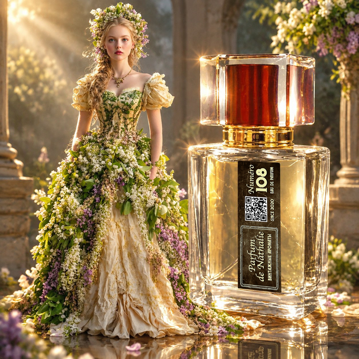 Parfum de Nathalie, Numéro 108.  (5th Avenue/ Elizabeth Arden)