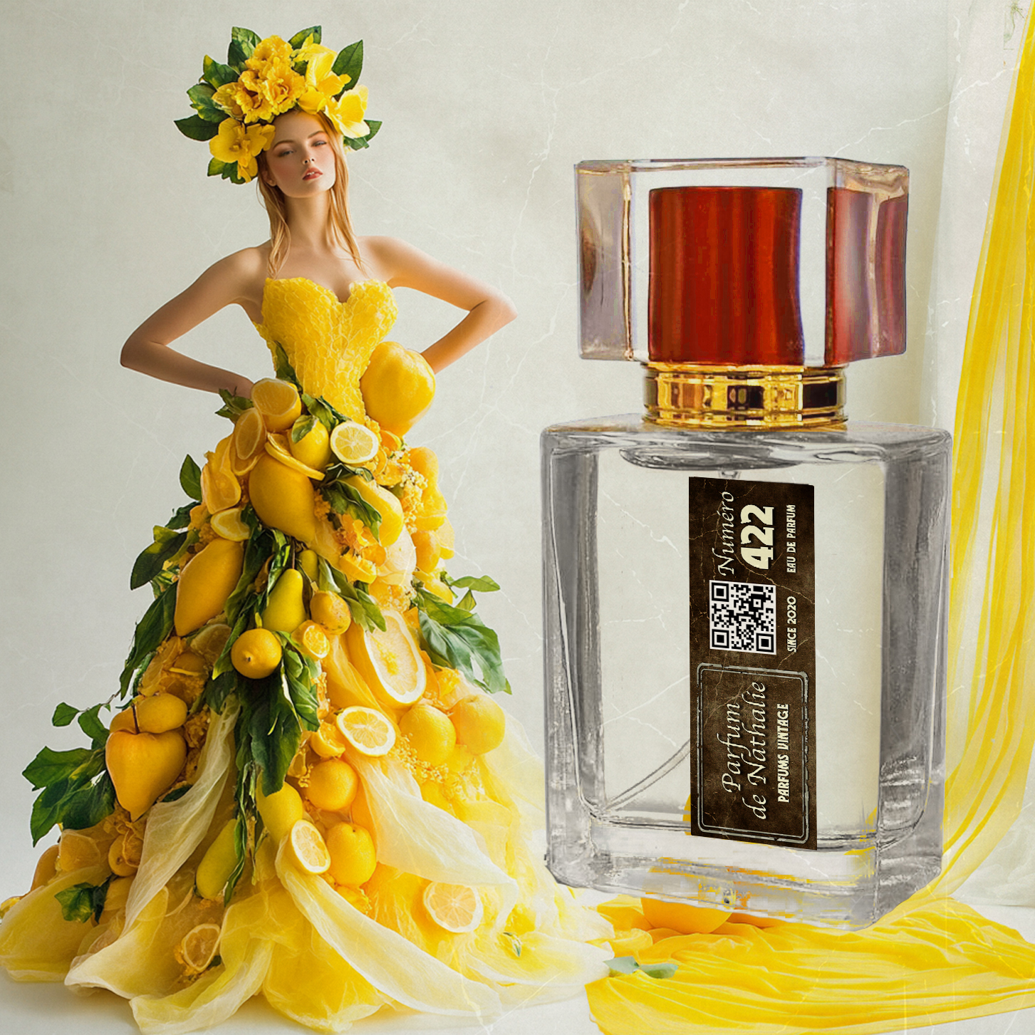 Parfum de Nathalie, Numéro 422.  (Yellow Diamond /  Versace) Parfum de Nathalie, Numéro 422.  (Yellow Diamond /  Versace)